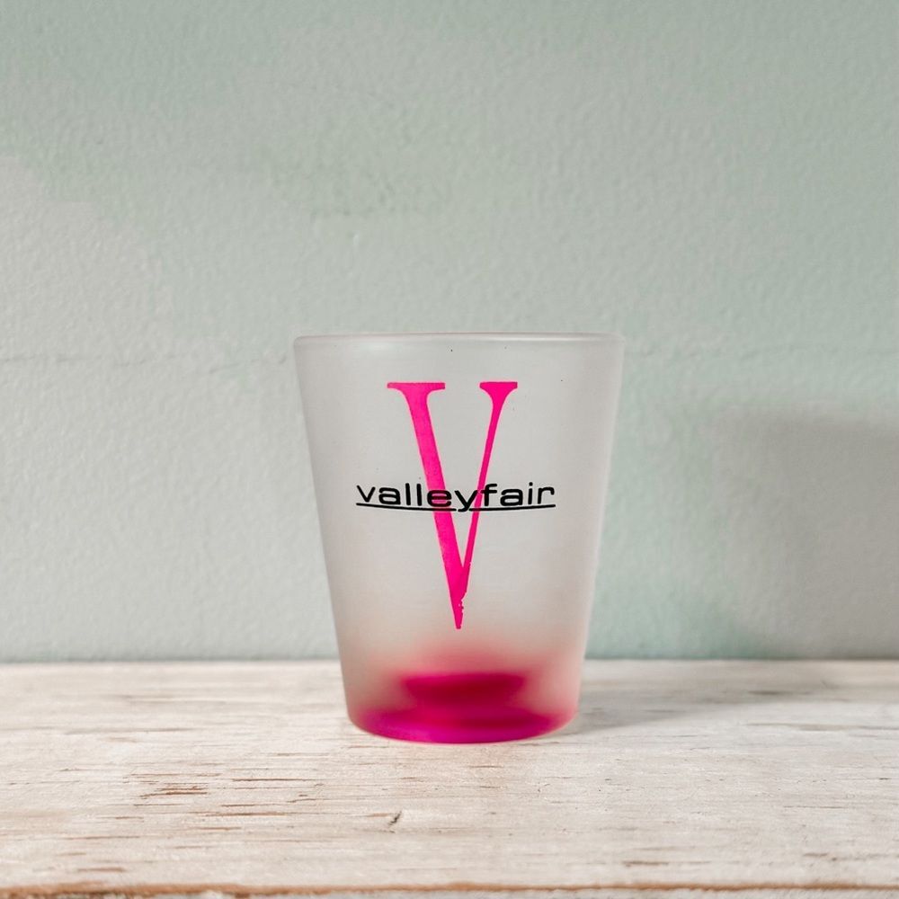 Valley Fair Shot Glass | Souvenir Collectible Barware Novelty Amusement Park